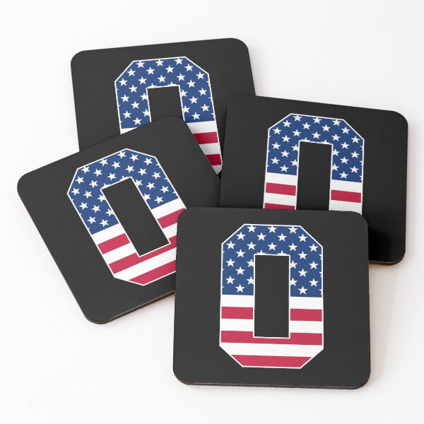 Item preview, Number 0 American Flag Sports designed and sold by Shariss.