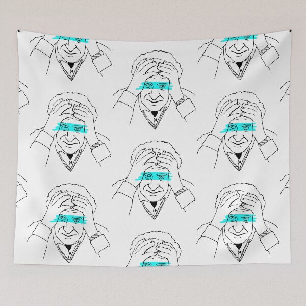 Item preview, Karl Popper Line Art Portrait - Philosophy Teacher - White Edition designed and sold by isstgeschichte.