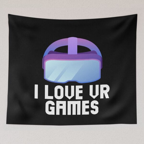Item preview, VR Gaming Is The Future Love Games Headset Design designed and sold by FrosteAto.