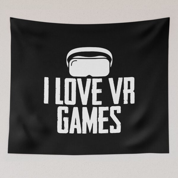 Item preview, VR Gaming Is The Future Love Games Headset Design designed and sold by FrosteAto.
