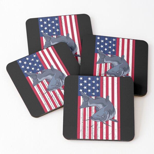 Item preview, Catfishing American Flag - Catfish Angler Fisherman Gift- Mens Catfish Fishing Catfishing Funny Saying Fisherman Gift designed and sold by QUEEN-WIVER.