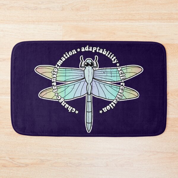 Item preview, Mystic Dragonfly: Change Transformation Adaptability Self-realisation designed and sold by Happy Puppy Print On Demand.