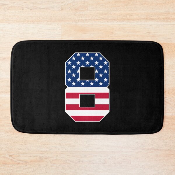 Artikelvorschau, Nummer 8 Sport mit amerikanischer Flagge entworfen und verkauft von Shariss.