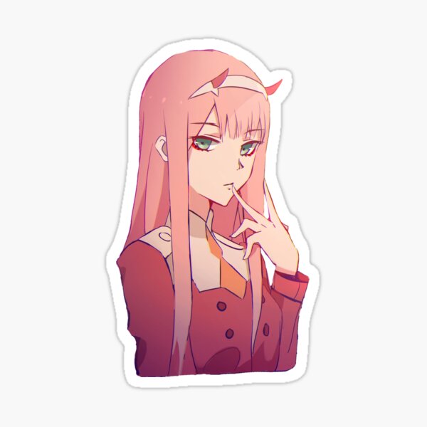 Zero Two pixel art Art Print by uwntu