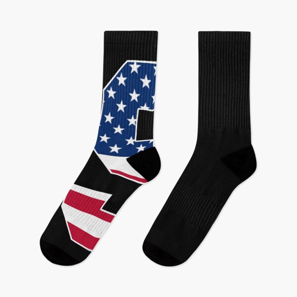 Item preview, Number 9 American Flag Sports designed and sold by Shariss.