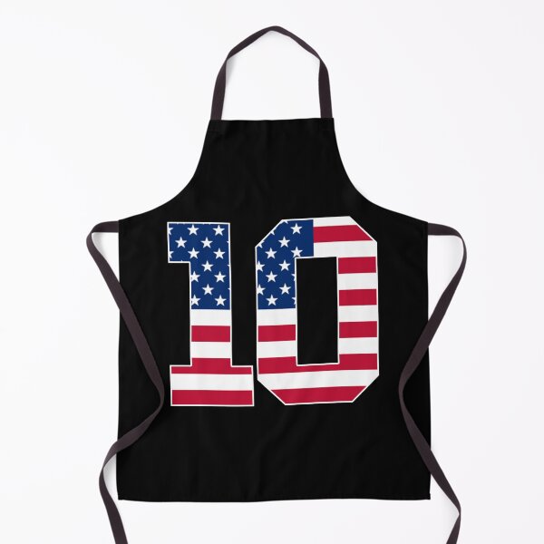 Item preview, Number 10 American Flag Sports designed and sold by Shariss.