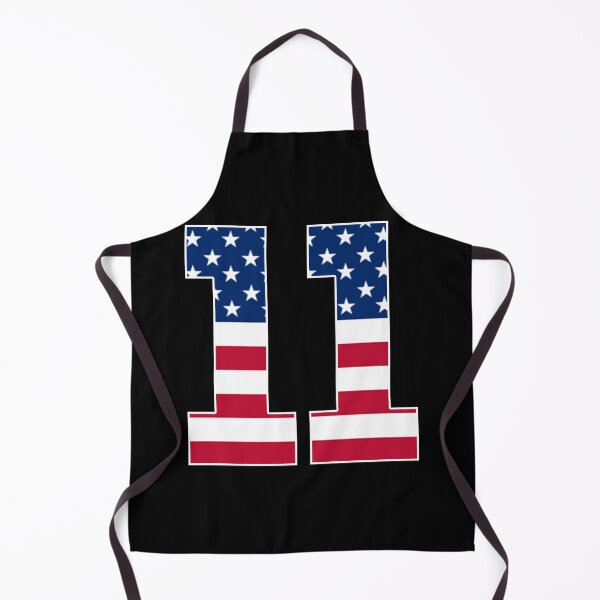 Item preview, Number 11 American Flag Sports designed and sold by Shariss.