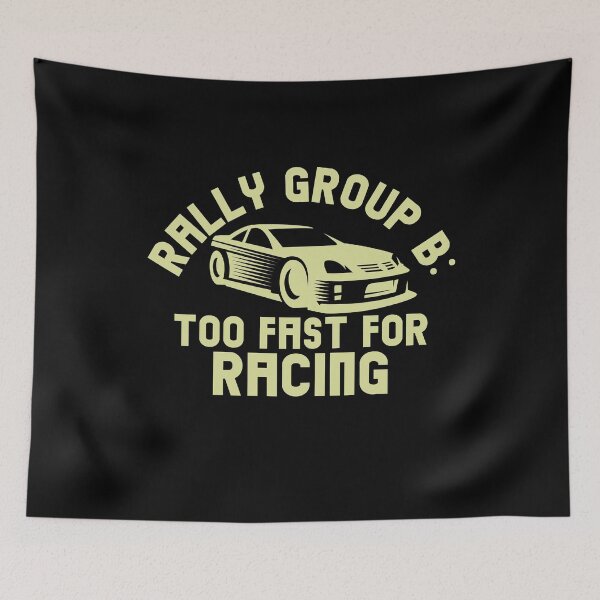 Item preview, Rally Group B Monsterous Speeds Classic Car Racing designed and sold by FrosteAto.