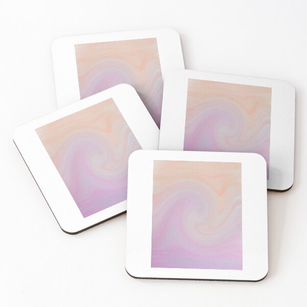 Item preview, Pink and orange watercolor painting watercolour pattern designed and sold by WatercolorFun.