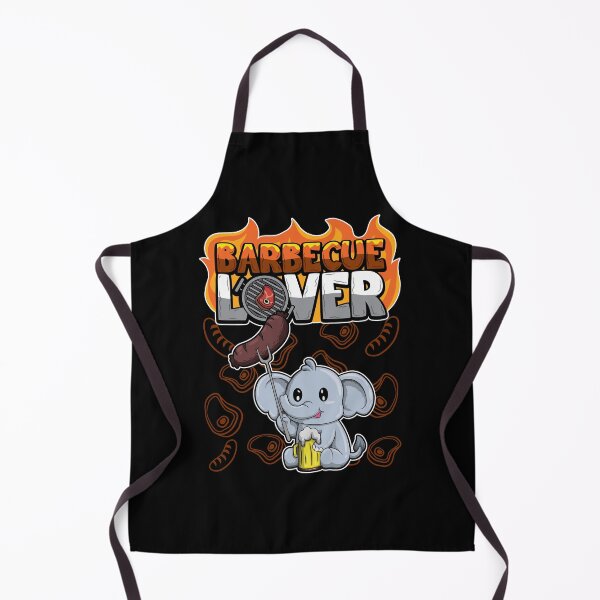 Item preview, Barbecue Lover - BBQ Elephant - Grill Animals designed and sold by anziehend.