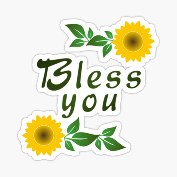 God Bless You Stickers for Sale | Redbubble