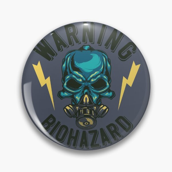 Item preview, Warning Biohazard - Gas mask designed and sold by SunnyAlloy.