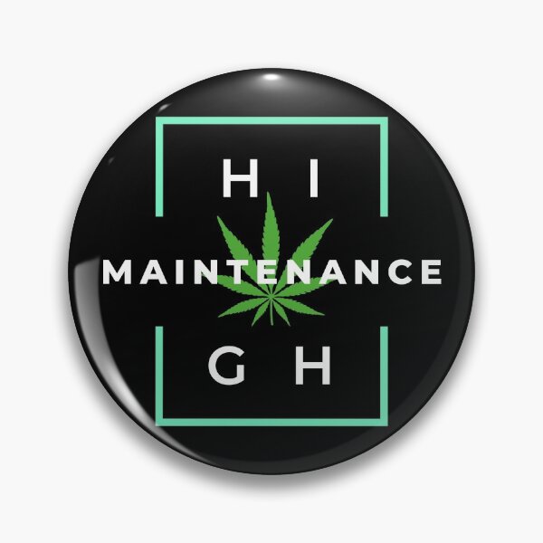 Item preview, HIGH MAINTENANCE. SMART SUCCESSFUL STONER designed and sold by AlfaEcho.
