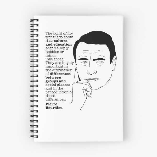 Item preview, Bourdieu Quote 1 - Philosophy Sociology Teacher designed and sold by isstgeschichte.