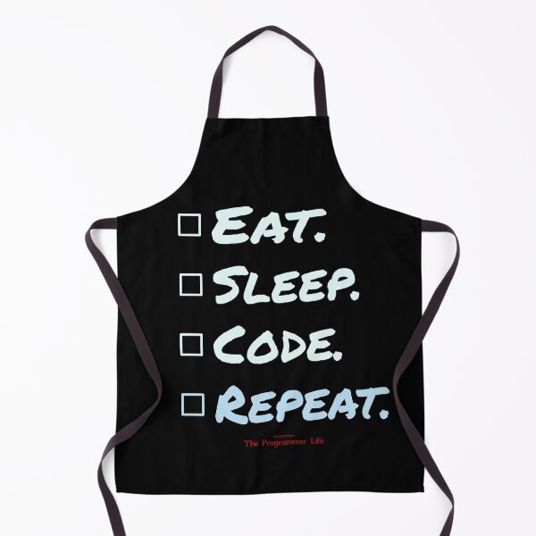 Item preview, Eat. Sleep. Code. Repeat. (Checklist) designed and sold by the-krisney-way.