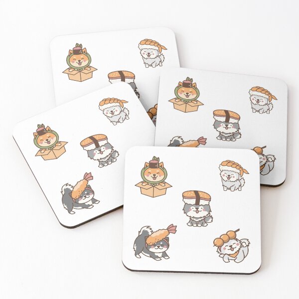Item preview, Sushi Dog | Cute Sushi Dogs Edition Sticker Pack designed and sold by Nikiolilalala.