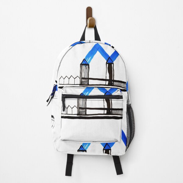 Item preview, Houses in Blue No.: 02 designed and sold by Istvan Ocztos.
