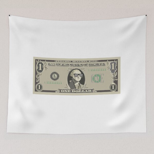 Item preview, Dollar Bill with Glasses designed and sold by WallStreet Arts.
