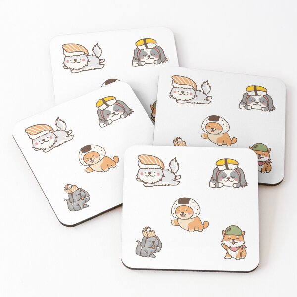 Item preview, Sushi Dog | Cute Sushi Dogs Edition Sticker Pack designed and sold by Nikiolilalala.