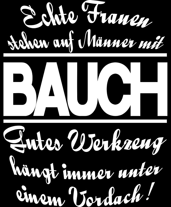 Ich stehe auf dicke