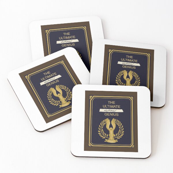 Item preview, the ultimate human/genius plaque designed and sold by Magic Word Art.