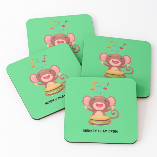 Item preview, Monkey Play Drum  - Think different. designed and sold by Adnandar.
