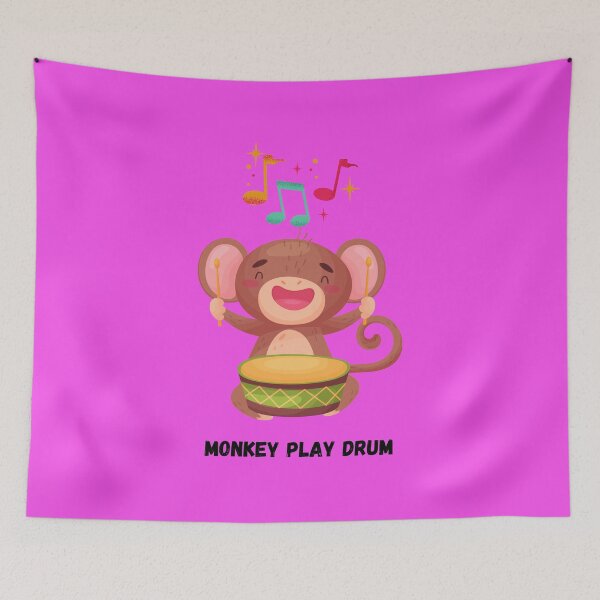 Item preview, Monkey Play Drum  - Think different. designed and sold by Adnandar.