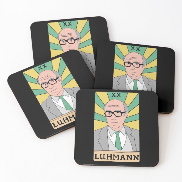 Item preview, Niklas Luhmann - Sociology and Systems Theory - Tarot Card designed and sold by isstgeschichte.