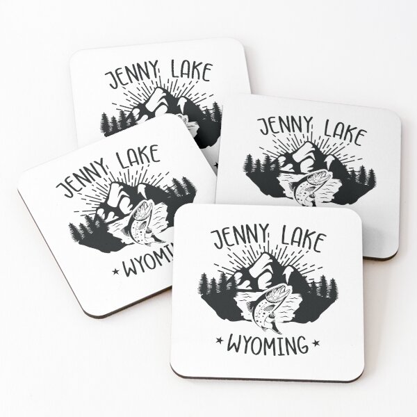 Artikelvorschau, Jenny Lake Wyoming Tetons Grand Teton Nationalpark entworfen und verkauft von The Junto Shop.