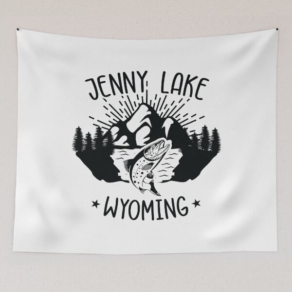 Item preview, Jenny Lake Wyoming Tetons Grand Teton National Park  designed and sold by The Junto Shop.