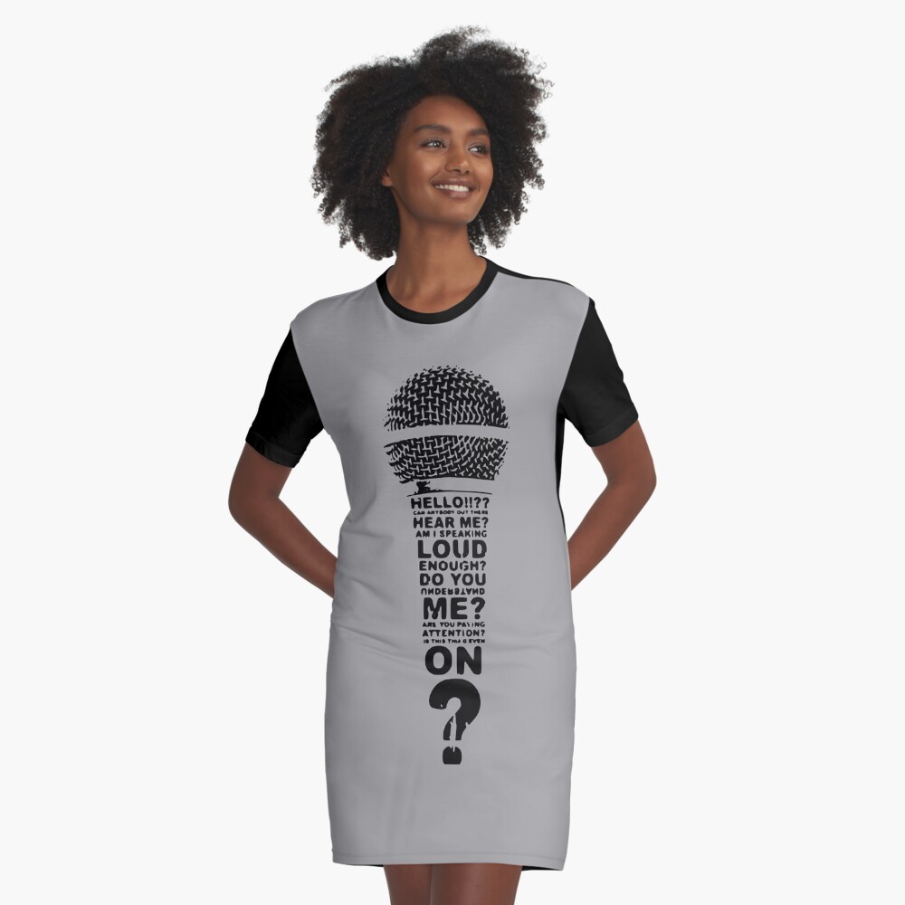 Item preview, Graphic T-Shirt Dress designed and sold by battlerapgear.