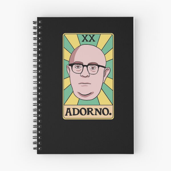 Item preview, Cool Theodor Adorno (German Philosopher) - Funny Philosophy Tarot Card designed and sold by isstgeschichte.