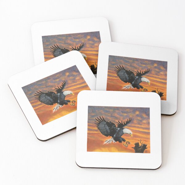 Item preview, EAGLE AT SUNSET designed and sold by BigRedSeller.
