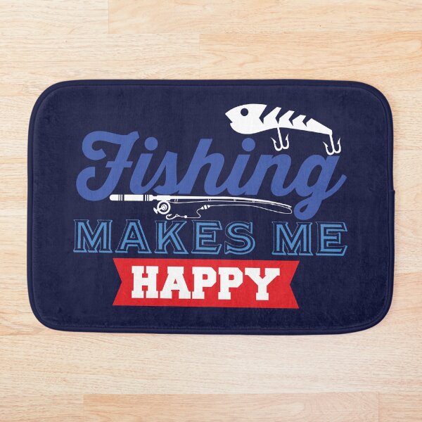Artikelvorschau, fishing makes me happy entworfen und verkauft von anthoFR.