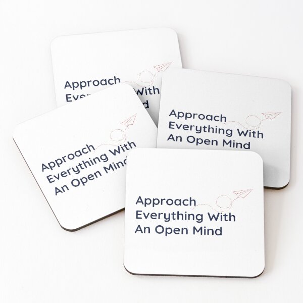 Item preview, Approach Everything With An Open Mind designed and sold by minynature.