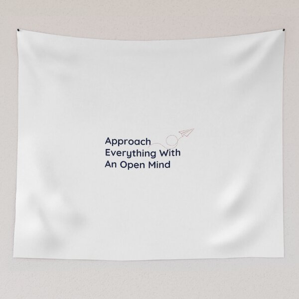 Item preview, Approach Everything With An Open Mind designed and sold by minynature.
