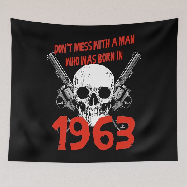 Item preview, Never mess with a man born in 1963 designed and sold by rodmendonca.