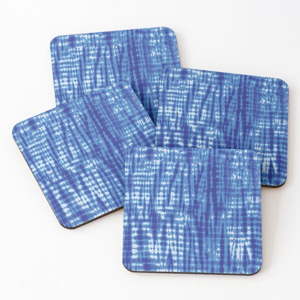 Item preview, Natural Blue Tie-Dye Texture Simple Line Pattern designed and sold by V-Top-Design.