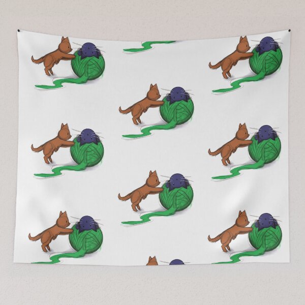 Item preview, Threads and Cats designed and sold by anasi.