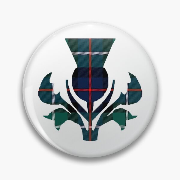 Item preview, MacKenzie Modern Tartan - Thistle designed and sold by DiscoGypsyFish.