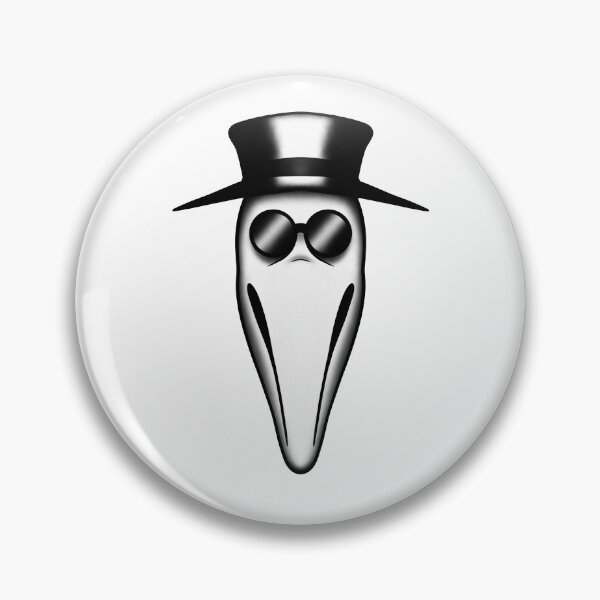 Item preview, VENETIAN PLAGUE DOCTOR MASK TATTOO FLASH - WHITE designed and sold by hugoncalves.