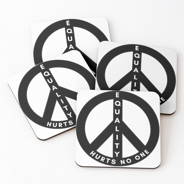 Item preview, Equality hurts no one and peace designed and sold by ronymishra.