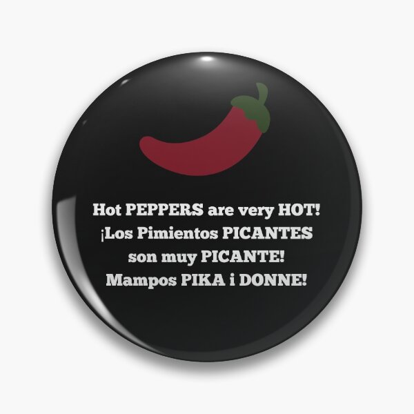 Item preview, Hot peppers are very hot! designed and sold by POSITIVE4EVA.