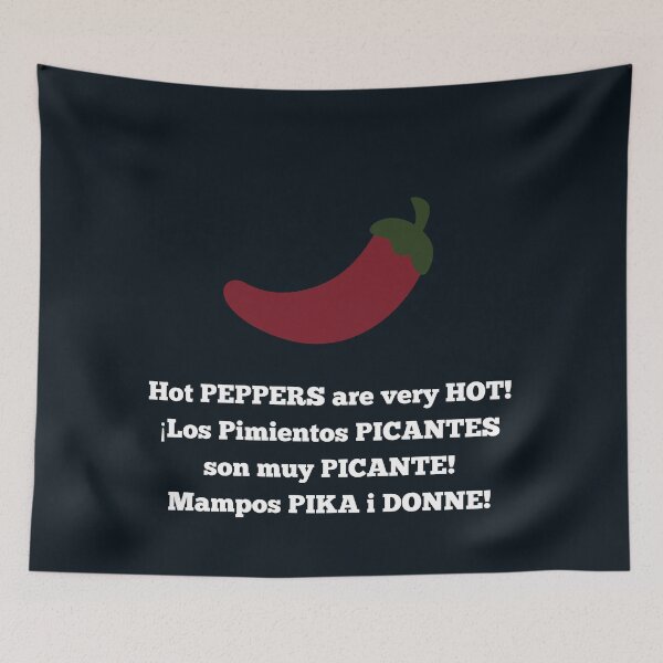 Aperçu de l'œuvre Les piments forts sont très piquants ! créée et vendue par POSITIVE4EVA.