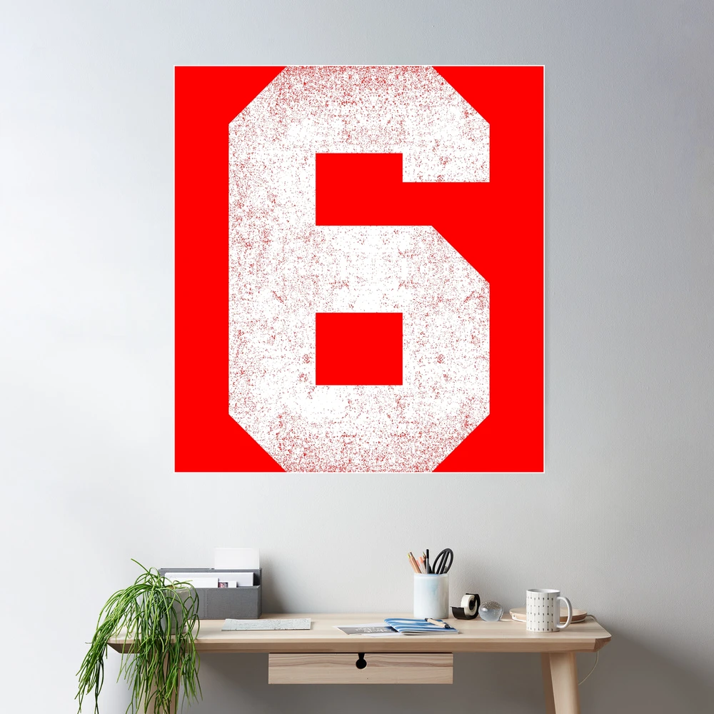 Vintage Number 6 Sports