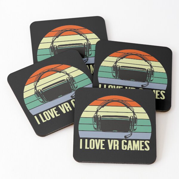 Item preview, VR Gaming Is The Future Love Games Headset Design designed and sold by FrosteAto.