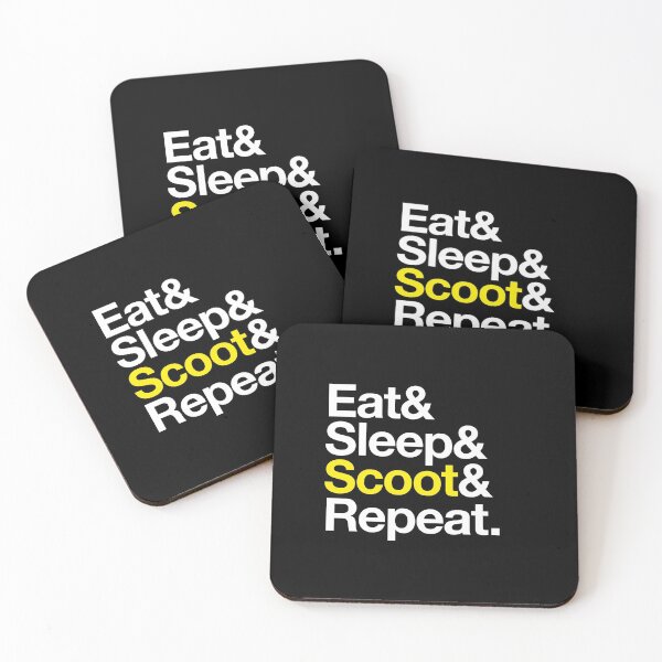 Item preview, Eat & Sleep & Scoot & Repeat. designed and sold by w1ckerman.