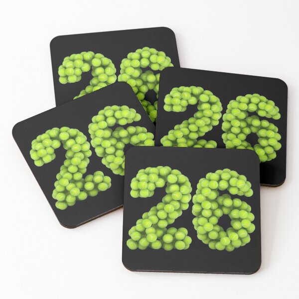 Item preview, Tennis Player Number 26 - Tennis Sports twenty-six Game Set Match 26 designed and sold by elhefe.