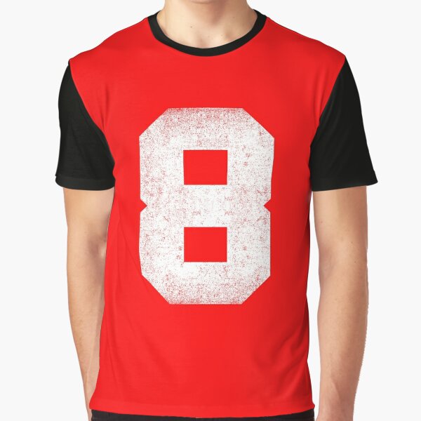 Redbubble Sale T-Shirt 8 Number by Sports Graphic Green\