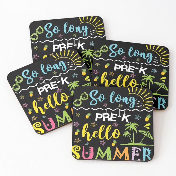 Item preview, Back to School - So long Pre-K Hello Summer designed and sold by designclub.